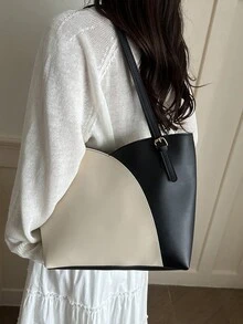 2026 New Arrival Wholesale Tote Bag, Fashion One Shoulder Bag, Large Capacity Commuter Handbag For Women - Multicolor - View 5
