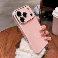 Funda de teléfono elegante y minimalista de color rosa brillante, adecuada para iPhone 17 Pro Max/17 Pro/17/16 Pro Max/16/16 Pro/15 Pro Max/15 Pro/15/11/12/13/14 Pro Max/12 Pro/12 Pro Max/13 Pro/13 Pro Max/7 Plus/14 Pro/14 Pro Max, minimalista y resistente a golpes - Rosa brillante - Ver 4