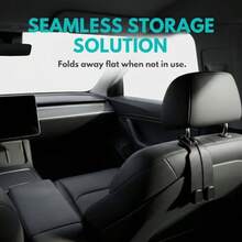Car Seat Gap Storage - Black - 查看 2