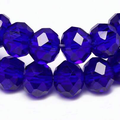 110/80/60 Pieces 4/6/8mm Black, Available In Various Colors And Sizes, Austrian Transparent Crystal Beads Sparkling Boutique Glass Beads With Holes Super Sparkling Loose Bead Jewelry Making DlY Handmade Bracelet Necklace Craft Supplies