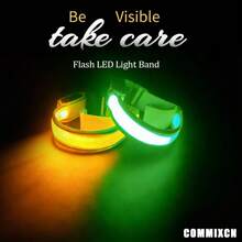 Rechargeable LED Armband, Adjustable Visibility, Suitable For Men And Women, Can Be Connected As A Waistband - ONE SIZE - View 20