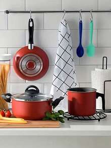 Móc treo áo khoác hình chữ S bằng thép không gỉ, gắn tường, không cần khoan, dùng cho tủ quần áo, nhà bếp, phòng tắm. - Nhiều màu - Xem 2