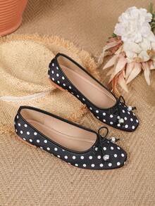 Women Flats - Black - View 6