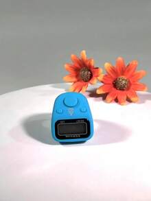 Mini Ring-Shaped Digital Counter, 5-Digit Precise Counting, LED Backlight, Reset/Week Function, Dedicated For Muslim Tasbeeh Prayer Counting - Multicolor - View 7