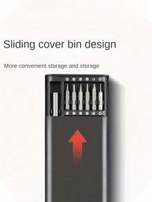 1 件套 25 合 1 精密螺丝刀套装，[轴承钢] 小型螺丝刀专业磁性迷你维修工具套装，适用于手机、电脑、手表、笔记本电脑、游戏机、眼镜、电子产品 - A - 查看 8