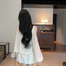 Women Blouses & Shirts - Apricot - View 4