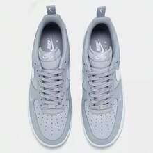 Nike Air Force 1 '07 LV8 Grey White Casual Shoes Men's IR5599-002 - 灰白色 - 查看 3