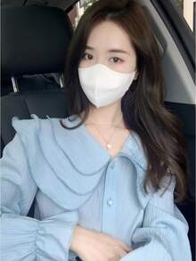Women Blouses & Shirts - Blue - View 2