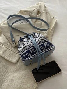 2026 Handbag For Women, Retro Fashionable Bucket Bag, Personalized Casual Clutch Purse - Multicolor - View 8