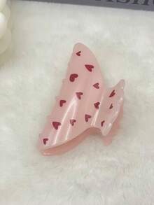 1个心形发夹，优雅发髻发型配饰，多功能发夹 - 彩色 - 查看 11