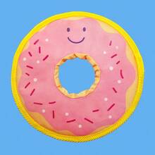 1个甜甜圈形状的飞盘，轻巧耐用，内置发声纸，飞行距离远。它是一款狗狗互动玩具、陪伴玩具、趣味玩具，也是送给狗狗的礼物。 - 彩色 - 查看 10