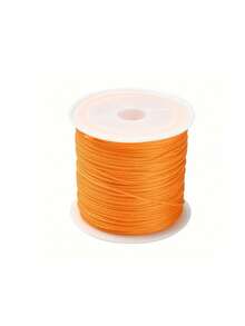 Hilo de nailon multicolor de 0.8mm, 1 rollo de aproximadamente 45 metros, material para ensartar cuentas DIY, adecuado para pulseras de nudos chinos, collares - Multicolor - Ver 20