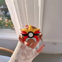 1pc Cool Wireless Bluetooth Earphone Case, Suitable For AirPods Pro3, Cartoon Cute Shockproof Apple Earphone Case, Applicable Compatible With Apple Earphones 4/Pro/Pro2 Bluetooth Earphone Case - Multicolor - View 3