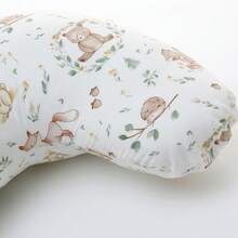 U型哺乳枕、婴儿坐立学习枕、孕妇枕 - 泰迪熊和兔子派对 - 熊兔狐狸聚會 - 查看 5