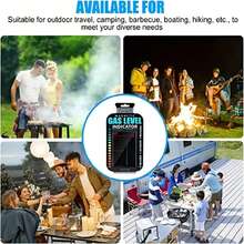 Gas Level Indicator, Practical, Propane, Butane, LPG, Fuel Tank Level Indicator For Home, Kitchen, Outdoor Use H4N8 - Paper Card Packaging - View 7