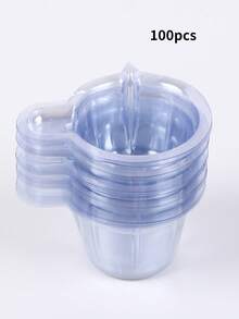 50/100Pcs 40ml Disposable Plastic Cups Dispenser DIY Epoxy Resin Jewelry Accessories Making Tools Equipments Tools Supplies - Blue - View 11