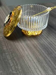 带盖糖罐和奶精罐套装，适用于咖啡吧、厨房台面、咖啡站配件 - 黑色 - 查看 6