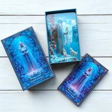 78pcs Complete Winter Tarot Cards | Knight-Waite Tarot Deck Theme | Premium Holographic Iridescent Edged Cards | Includes Guidebook | Divination Tool For Spiritual Healing And Witchcraft - Tarot - Winter - View 13
