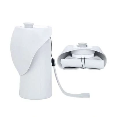 1pc Portable Dog Water Bottle, Suitable For Walking Dogs, Hiking And Outdoor Activities, Foldable Water Bottle | Can Be Used As Portable Water Bowl - 550ml