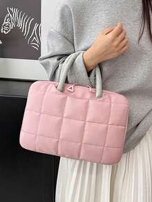 1 Piece Of Cute Large-Capacity Handbag, Computer Bag And Notebook Bag, Suitable For 14/16 Apple, Xiaoxin, HP - Multicolor - View 13