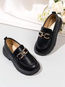 2026 New Back To School Casual & Fashionable Loafers For Boys And Girls - Black - View 8