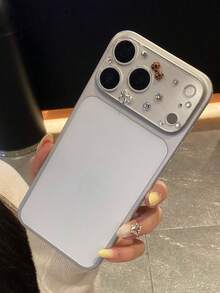 Cute Leopard Bow Crystal Camera Protective Film Suitable For IPhone 17 Pro Max 17 Pro, Fashionable Transparent Tempered Glass Protective Case Accessory - Leopard Print Bow - View 5