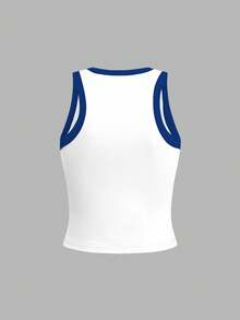 Whysmera SHEIN X SCOOBY-DOO 女士印花无袖背心 - 舒适时尚，夏季衣橱必备单品 - 彩色 - 查看 4