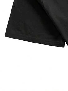 2026 Gothic Dark Totem Print Summer Men's Casual Short Sleeve T-Shirt Loose And Comfortable,Casual And Easy-Goin,High-Quality Wax Printed Cotton Retro FashionBrand T-Shirt, Men's T-Shirt, Beach Must-Have, Men's Summer T-Shirt, Holiday Gift, Perfect Gift,Graphic Tees Women,Graphic Tee,Shirts - 黑色 - 查看 4