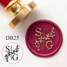 Customized Wax Seal Stamp Set, Can Customize Any Logo, Self-Designed Logo Stamp, Wedding Invitation Customized Stamp, Wax Seal Set - Multicolor - View 6