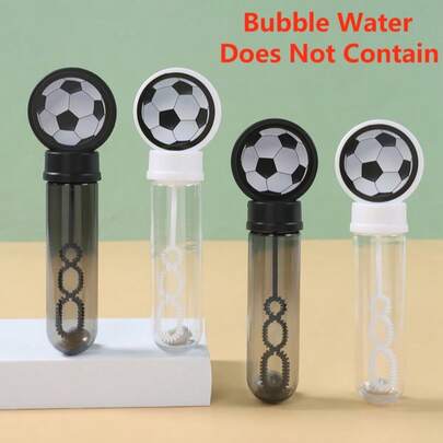 10 piezas Varitas de burbujas vacías con diseño de fútbol en blanco y negro (sin solución de burbujas), tubos de burbujas con temática de fútbol, botellas de burbujas para fiesta de cumpleaños de niños, palitos de burbujas con temática de fútbol para decoración de partidos, decoraciones de mesa para celebración de campeones de fútbol, juguetes de burbujas con temática de fútbol para actividades al aire libre, rellenos para bolsas de fiesta, regalos para bolsas de cumpleaños, recompensas para el aula, regalos de vuelta a clases, decoraciones de fútbol, recuerdos de fiesta