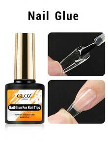 GLOZ Keo dán móng siêu chắc, thích hợp cho móng acrylic, móng giả, móng dán, móng nhân tạo, keo dán móng chuyên dụng dạng quét, dễ sử dụng, bền lâu. - Trong sáng - Xem 11