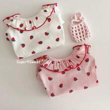 Pet Puppy Cat Strawberry Two-Legged Clothing New Autumn And Winter Clothes Teddy Bichon Poodle And Other Small Dog And Cat Clothing - Multicolor - View 3