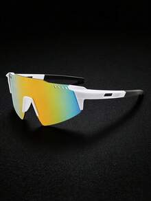 1pc Dual-Use Sports Goggles For Running And Cycling, Windproof - Multicolor - View 10