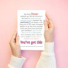 Funny Warrior Encouragement Card For Men Women Hilarious Support Card For Bestie Boyfriend Husband Wife Partner Friends Thinking Of You Cards Get Well Uplifting Gift Cancer Survivor Cards Humorous And Heartfelt Message To Lift Spirits During Tough Times Perfect For Any Occasion Requiring A Smile And Emotional Boost - 3 - 查看 5