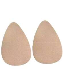 Große Größen unsichtbare Lift Latex Klebeband Wasser Tropfen geformte Brust Blütenblätter Trägerloser BH Futter, geeignet für B-E Körbchen Größen, Beige, Braun, Kaffee, Schwarz - Verschiedenfarbig - Übersicht 19