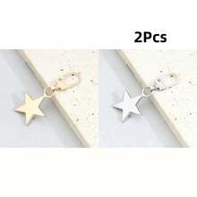 Revive Old Zippers - Detachable 5-Pointed Star Zipper Pulls, Personalized Decorative Small Accessory, Versatile Star Zipper Heads, Multiple Colors Available - Multicolor - View 40