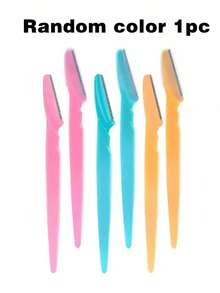 3件套双头眉毛修剪器,带保护盖,新款眉毛修剪器,轮廓修剪器,女士眉毛修剪器,旅行装备,身体修剪器和面部毛发剃除器套装,便携式男女通用脱毛器 - 多款 - 查看 12