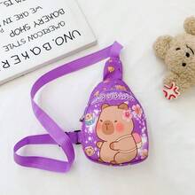 儿童单肩包，男女通用学前背包 - 彩色 - 查看 12