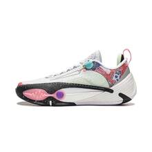 LI-NING WADE ALL CITY 14 Men's Squeaky Basketball Game Shoes Stable Support Wear-Resistant Sports Shoes ABAW001 - White - View 5