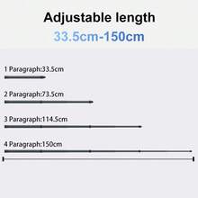 Gậy selfie tàng hình Llano 150cm, dài 1.5m, 4 đoạn, làm bằng hợp kim nhôm và sợi carbon, thích hợp cho camera hành động, máy ảnh, camera Action 5 Pro. - Xem 3