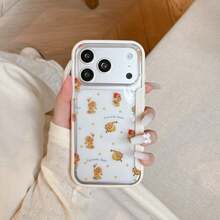 [New Product Release] Korean New Design Flip Cover Stand Transparent Cute Star Fashion Smartphone Case Compatible With IPhone 17/17pro/17promax/16/16pro/16promax/15/15pro/15promax/14/14pro/14promax/13/ Popular With Women, Minimalist Design, Phone Case, Protective Cover For All Models, Waterproof, Shockproof, Drop Protection, Scratch Protection. - Clear - View 7