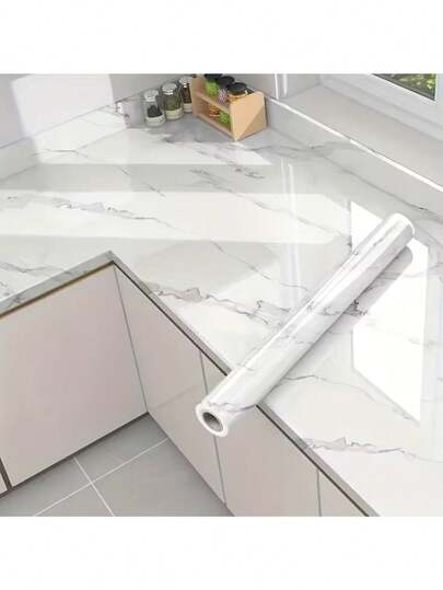 1 Roll Self-Adhesive Door Frame Edge Repair Tape, Suitable For Hiding Damage And Decorative Wooden Door & Window Frame Refurbishing Sticker, Window Sill Sticker - Easy To Peel And Stick, Applicable To Various Surfaces, Doors, Cabinets, Thresholds - Ideal Choice For Kitchen, Bathroom, Living Room - Space-Enhancing Design, Seamless Appearance, No Glue Needed, Threshold Renovation, Scratch-Resistant Film