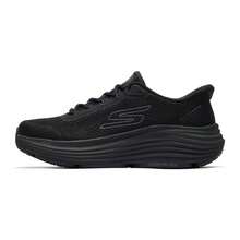 Skechers Giày nam, giày thể thao chạy bộ ngoài trời thoải mái, giảm sốc, thích hợp cho mùa xuân 2026, mã sản phẩm 220622-BBK - Tất cả màu đen - Xem 1