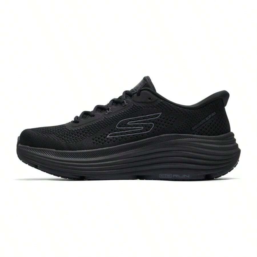 Skechers Giày nam, giày thể thao chạy bộ ngoài trời thoải mái, giảm sốc, thích hợp cho mùa xuân 2026, mã sản phẩm 220622-BBK - Tất cả màu đen - Xem 1