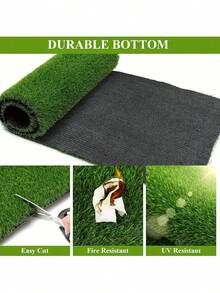 Thảm cỏ nhân tạo nhiều kích cỡ - Cỏ nhân tạo - Thảm cỏ xanh mướt như thật - Thảm cỏ cuộn màu xanh lá cây với lớp chống tia UV ngoài trời, mặt sau màu đen. Thích hợp cho sân vườn, ban công, công viên và trang trí bãi cỏ ngoài trời, khu vui chơi cho thú cưng, trang trí lối đi trong đám cưới, v.v. - Sân cỏ nhân tạo - Xem 4