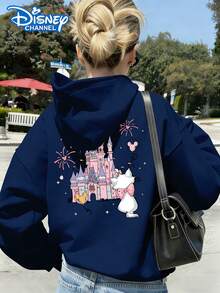 Disney Women Sweatshirts & Hoodies - Blue - View 3