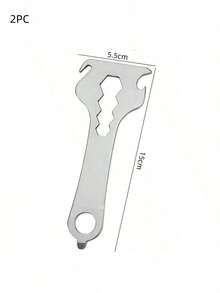 1个不锈钢多功能开罐器、开瓶器、罐盖移除器、旋盖开启器 - 彩色 - 查看 8