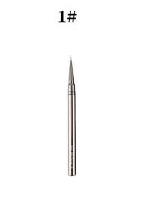 1 buah/12 buah Kuas Nail Art Liner Logam, Cocok untuk Garis Panjang, Detail Halus, Lukisan Lembut, dan Pewarnaan Lembut - MultiWarna - View 20