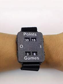 1pc Wristband Scoreboard Suitable For Cricket, Tennis Or Volleyball - A Wearable Quick Score Tracker That Can Store Data, Applicable For Singles And Doubles Matches - Ideal For Coaches And Referees, Battery-Free - Multicolor - View 8