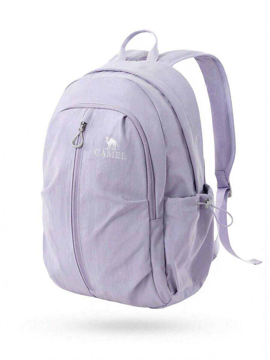 CAMEL CROWN Foldable Large Capacity Travel Bag Backpack Short Distance Travel Fitness Storage Bag - Lilac - View 1